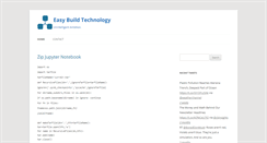 Desktop Screenshot of easybuildtech.com