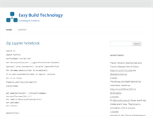 Tablet Screenshot of easybuildtech.com